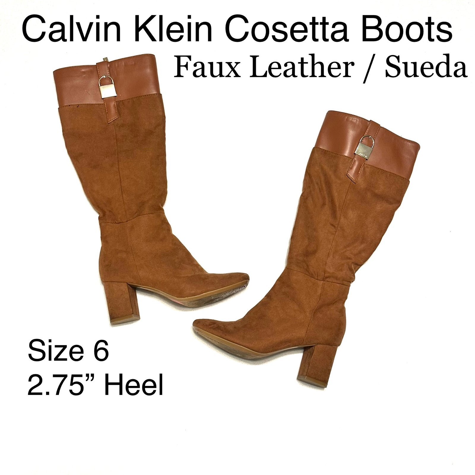 Calvin klein thigh high boots sales
