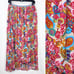 Rosalita McGee Skirt M Paisley Pink Maxi