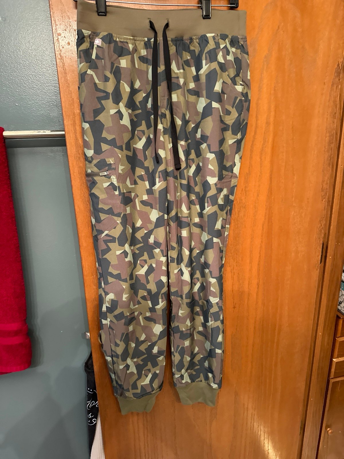 Camo Figs joggers