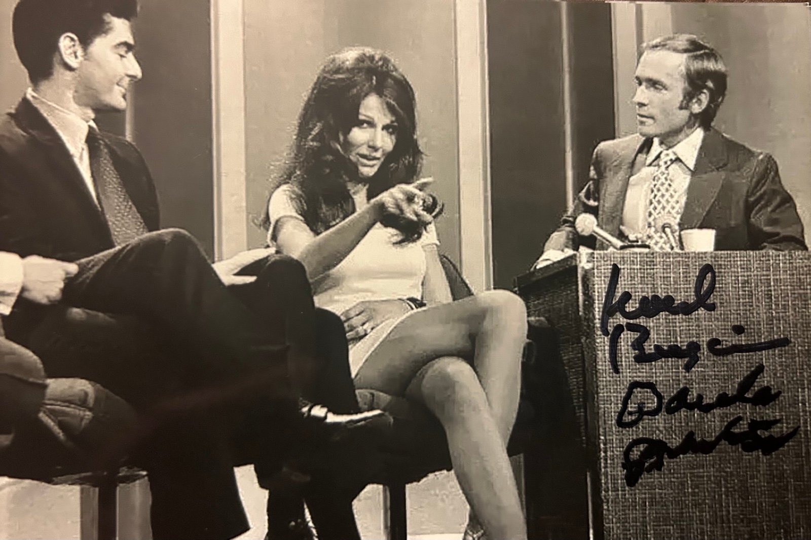 RICHARD BENJAMIN & PAULA PRENTISS AUTOGRAPHED PHOTO!!! - THEY BOTH SIGNED!!!