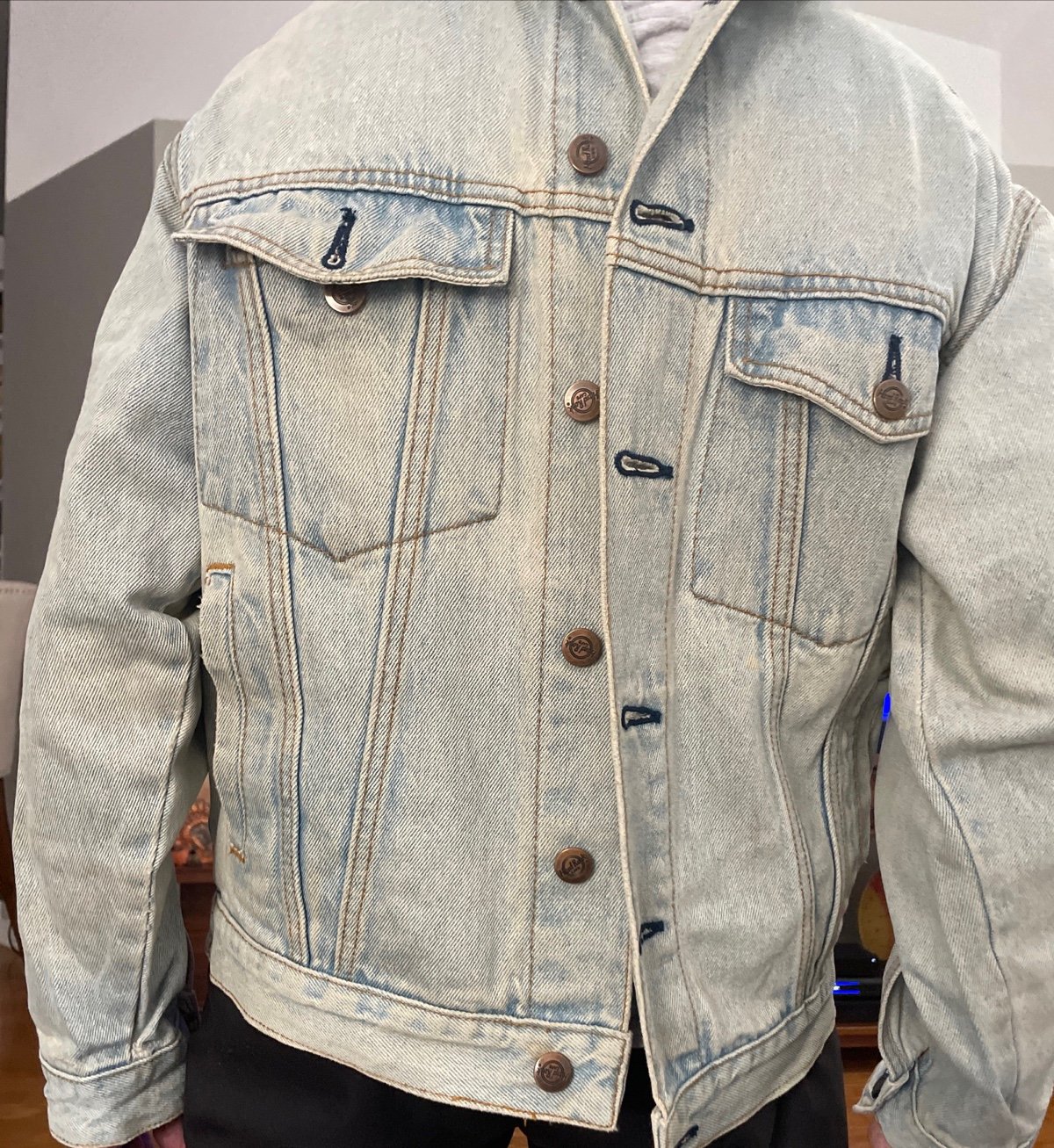 Vintage Hard Rock Denim Jacket