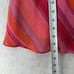 VTG David Warren Silk Dress Womens 12P Sleeveless Y2K 90s Chiffon Chevron Flowy