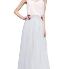 White Tulle Skirt