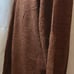 Men's Smartwool V-neck sweater - XL Brown with black specks