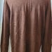 Men's Smartwool V-neck sweater - XL Brown with black specks