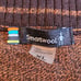 Men's Smartwool V-neck sweater - XL Brown with black specks