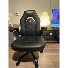 N-GEN Gaming Computer Chair PU Leather Ergonomic Office Chair Black