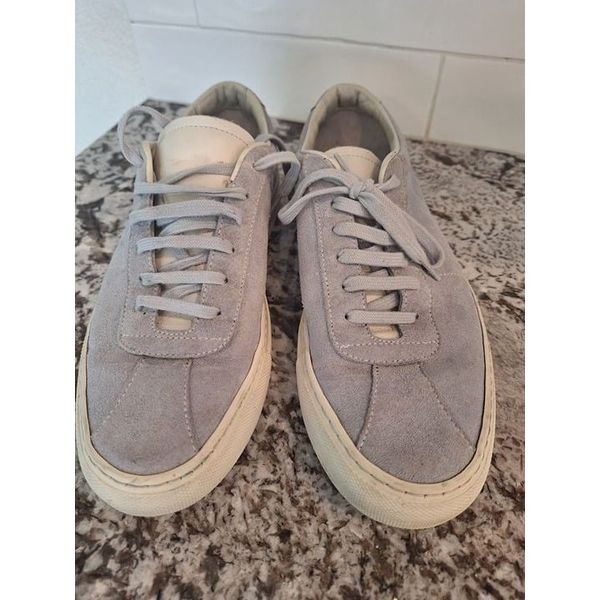 Common Progect Gray Suede Sneakers Size 39/ 9.5 US