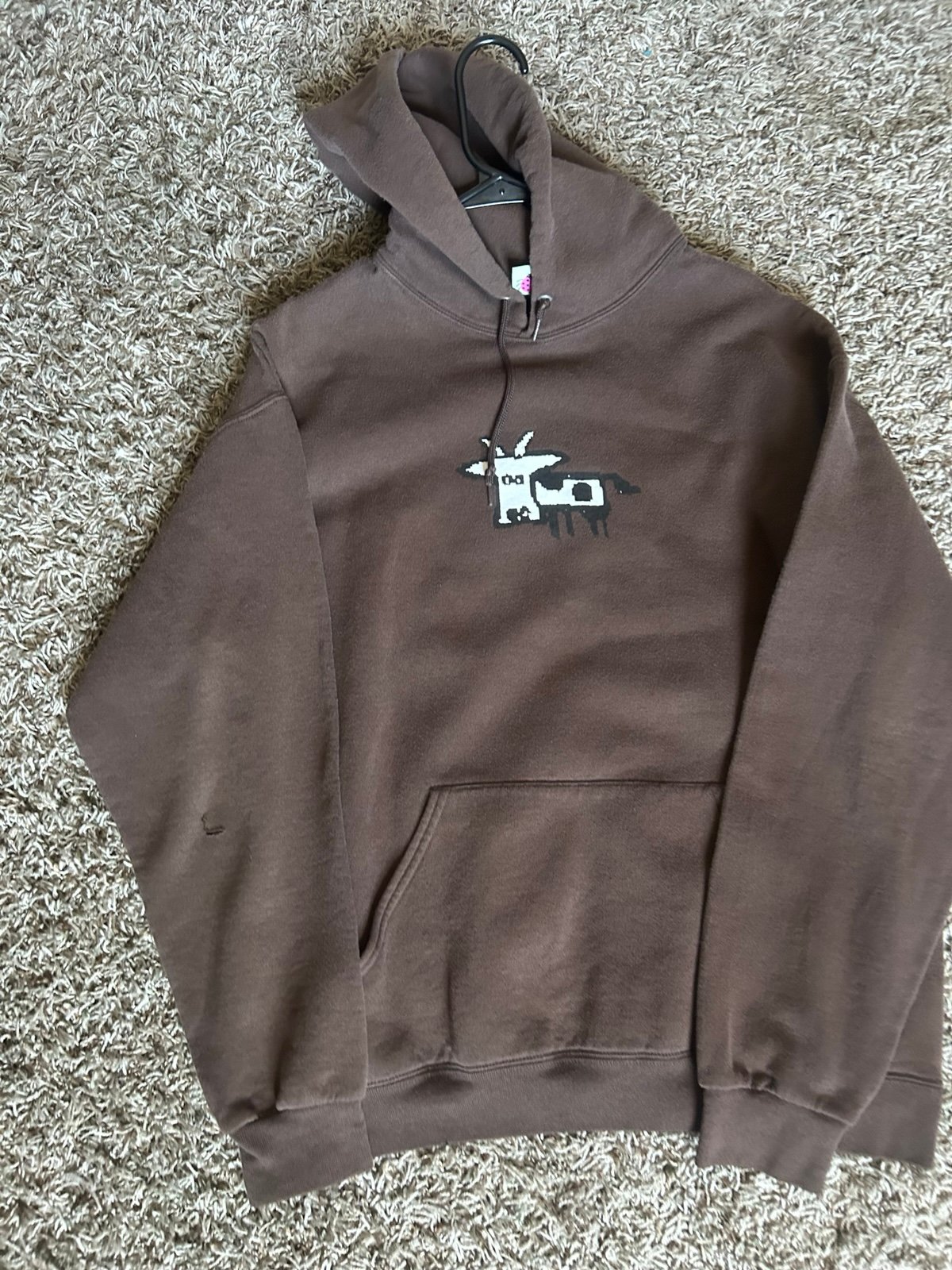 Brown Cow Frog Skateboards Hoodie