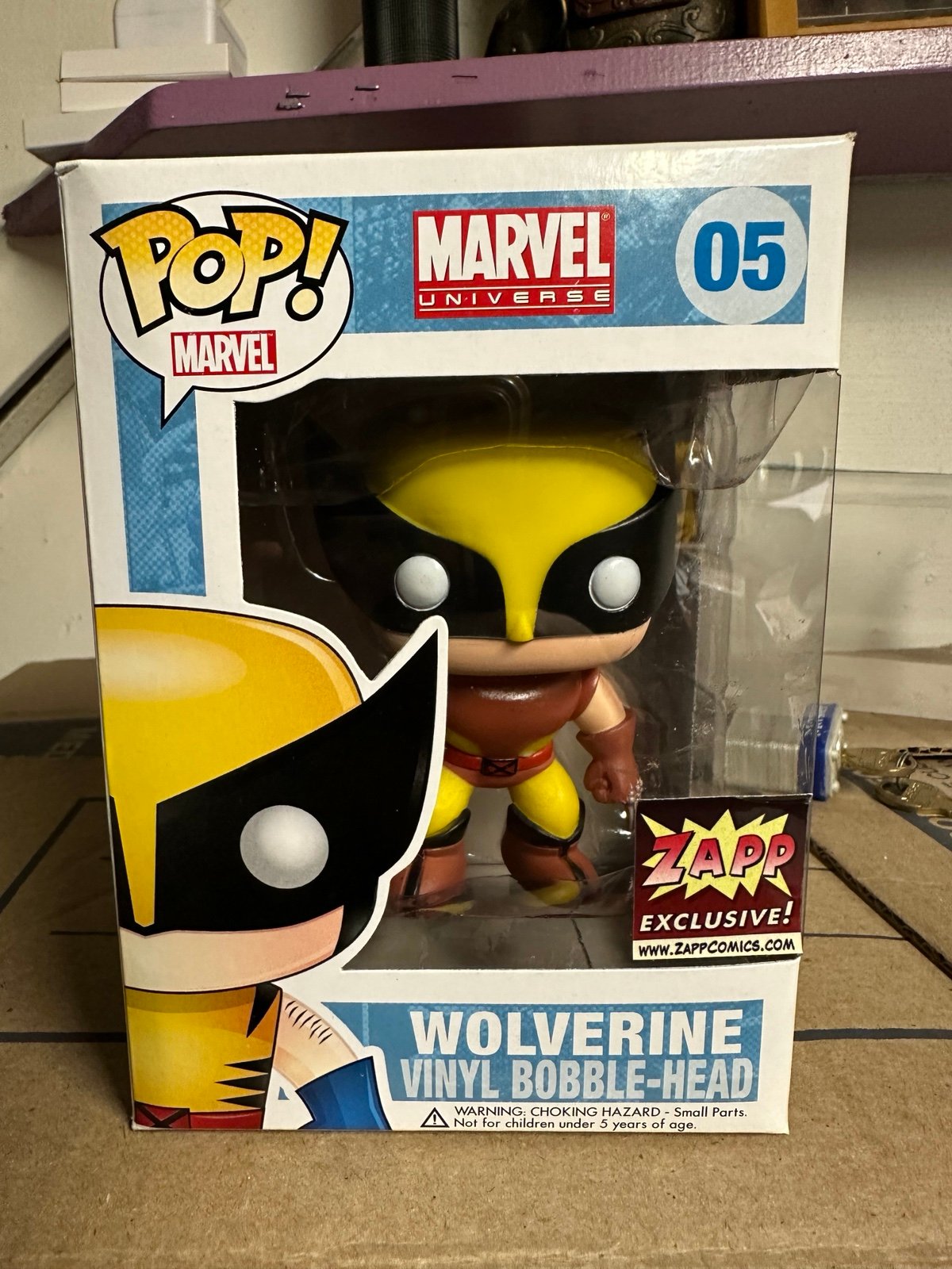 Funko Pop Wolverine Zapp Comics Exclusive