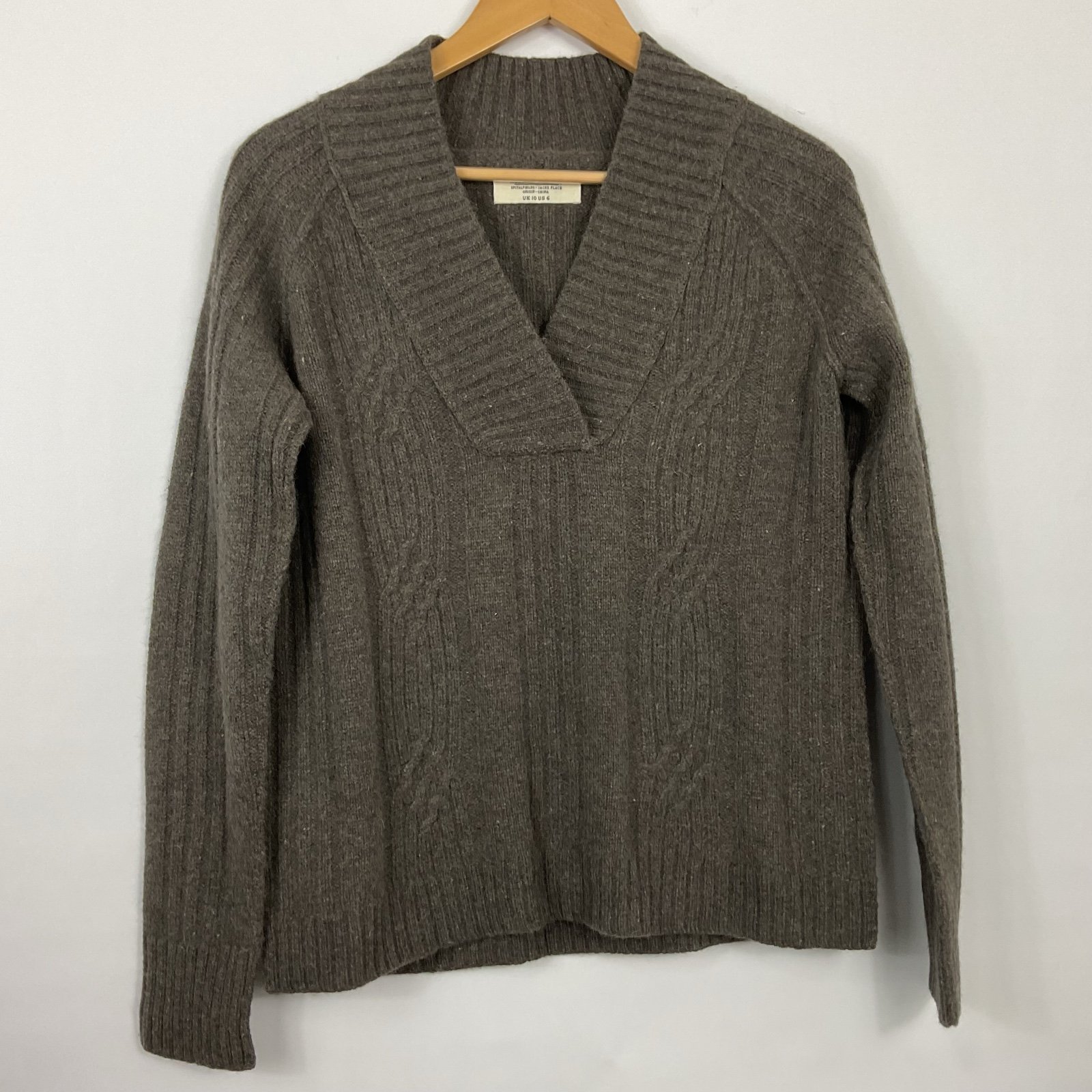 Allsaints Co Ltp Spitalfields Lambswool Angora Sweater Size 6