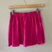 Kourt Askita Set Hot Pink Tank and Skort Linen Blend Outfit Size XS