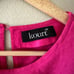 Kourt Askita Set Hot Pink Tank and Skort Linen Blend Outfit Size XS