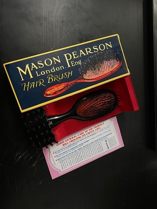 Mason Pearson Handy Bristle - B3 - DARK RUBY #2 (RETAIL PRICE: 325)