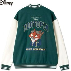 ★Rare★ Zootopia Nick Men's Varsity Jacket Size M Available