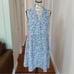 Tuckernuck Royal Shirt Dress Blue Hydrangea Print