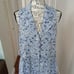 Tuckernuck Royal Shirt Dress Blue Hydrangea Print