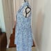 Tuckernuck Royal Shirt Dress Blue Hydrangea Print