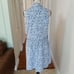 Tuckernuck Royal Shirt Dress Blue Hydrangea Print