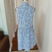 Tuckernuck Royal Shirt Dress Blue Hydrangea Print