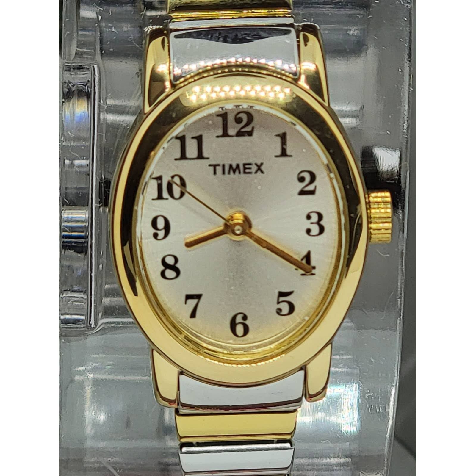 Timex Women's Cavatina Two Tone Stainless Watch#34