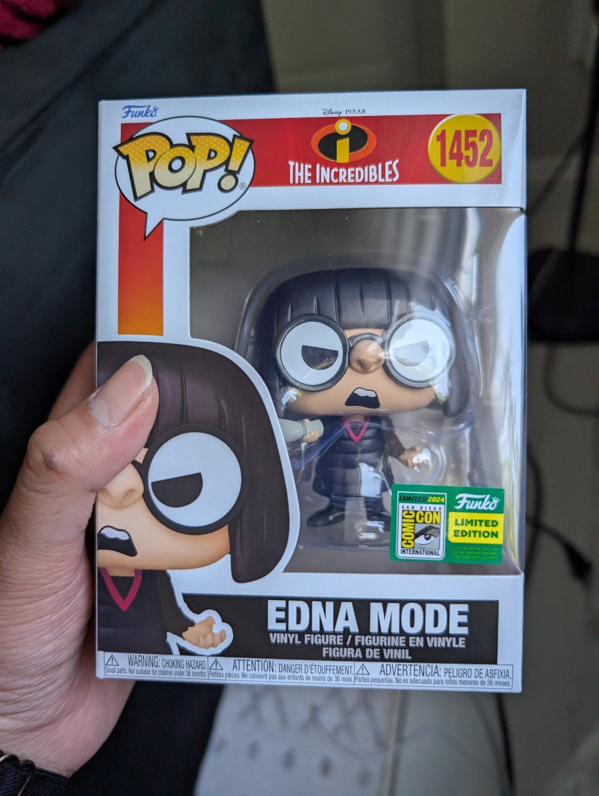 Funko Pop Edna Mode SDCC exclusive