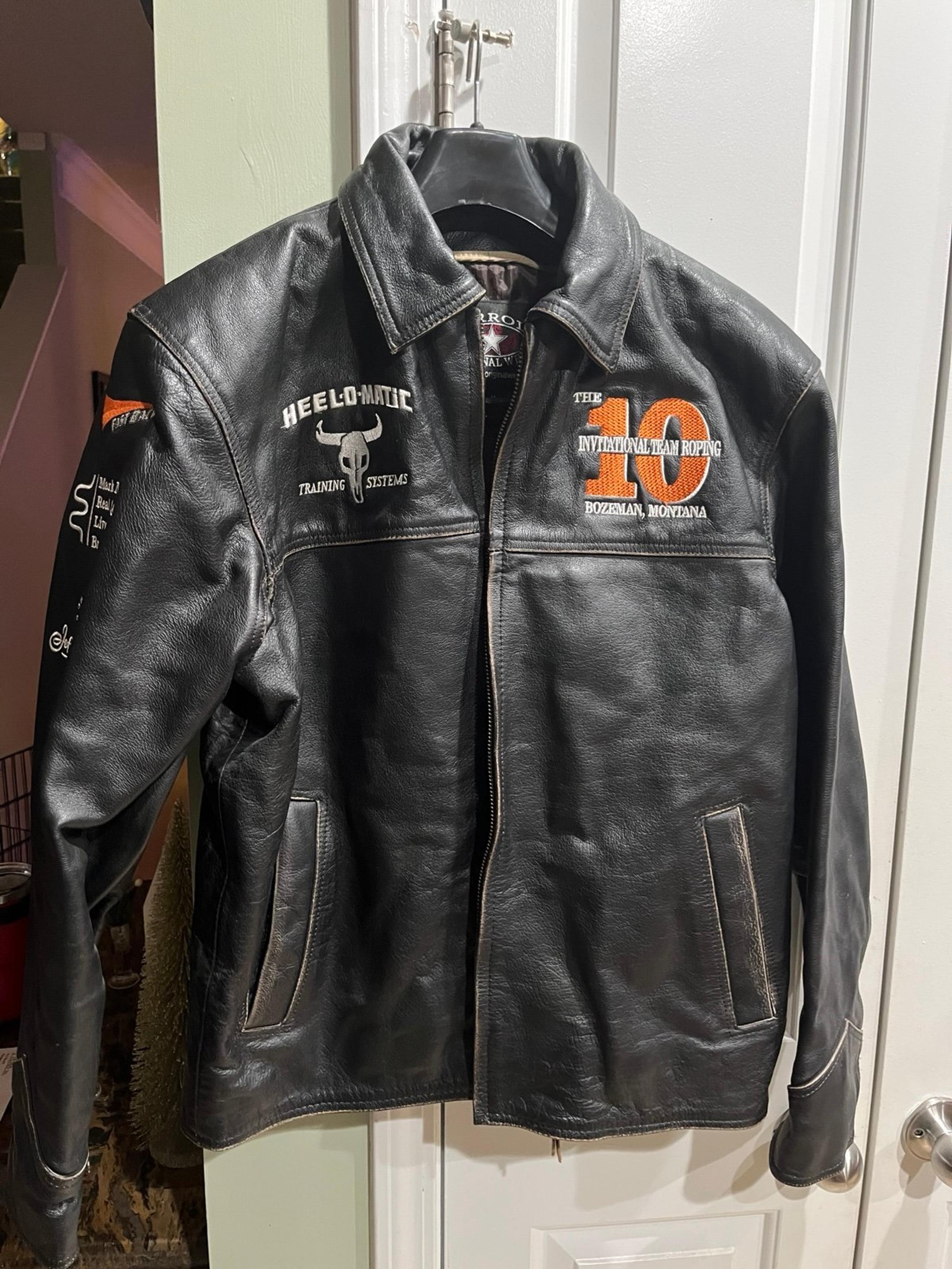 Carroll Western Wear Leather Jacket