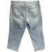 NYDJ Jeans Ariel Crop Blue USA Lift Tuck Women Size 14 Slits High Rise