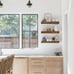 Floating Shelves for Wall Bathroom Set of 3, Rustic Brown