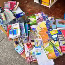 HUGE Lot of Office School Supplies - Paper Markers Envelopes Folders Stickers