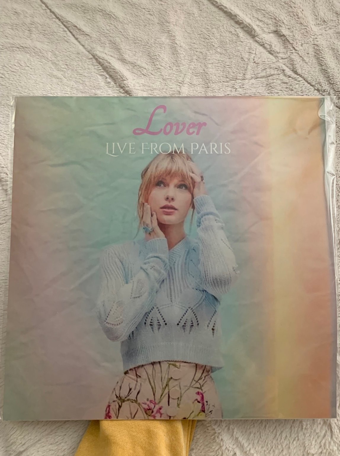 Taylor Swift - Lover Live From Paris Re-pressed Vinyl w/ Custom Jacket