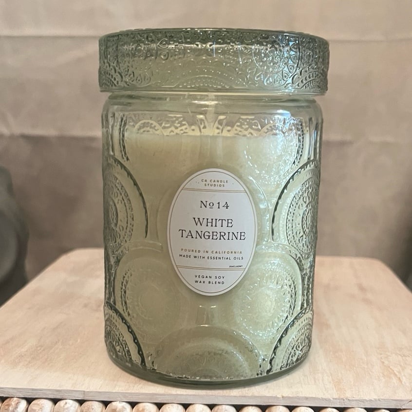 ❤️Leoben Co White Tangerine Candle