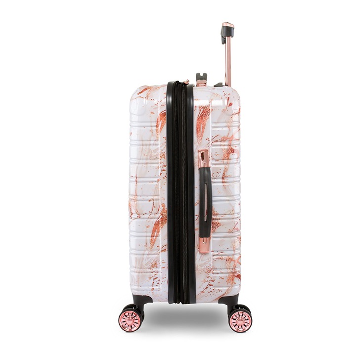 iFLY Hardside Fibertech 20 Marble, White/Rose Gold