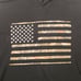 Buck Wear Realtree Black Pullover Hoodie w/ Camo American Flag Image Size L