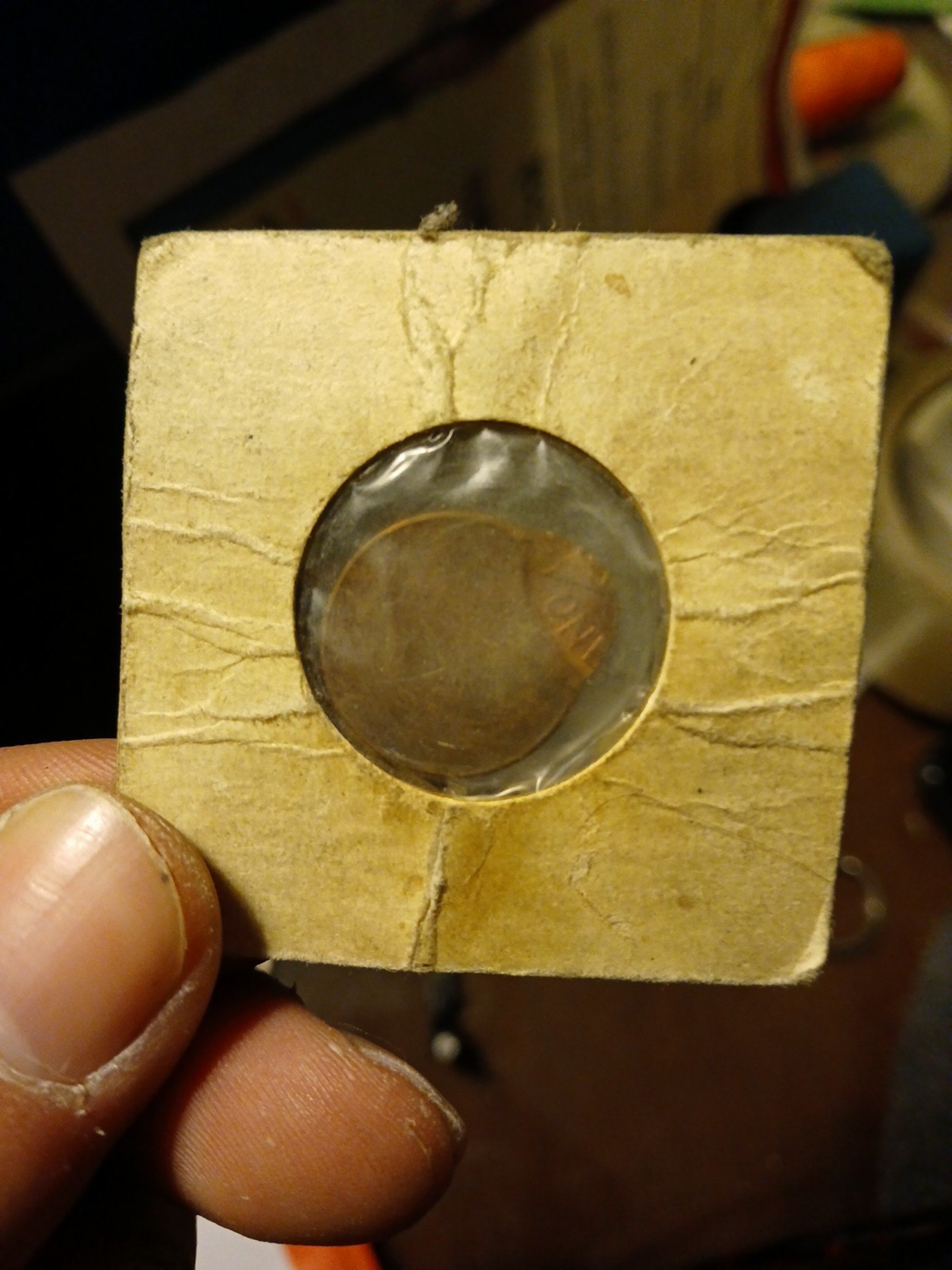Rare coin off center Lincoln