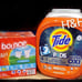 Tide Ultra OXI Pods & Bounce Dryer sheets Laundry Detergent pods 104 total