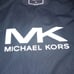 Men's Michael Kors Navy Blue Windbreaker Jacket Size Large Travel Enginereed