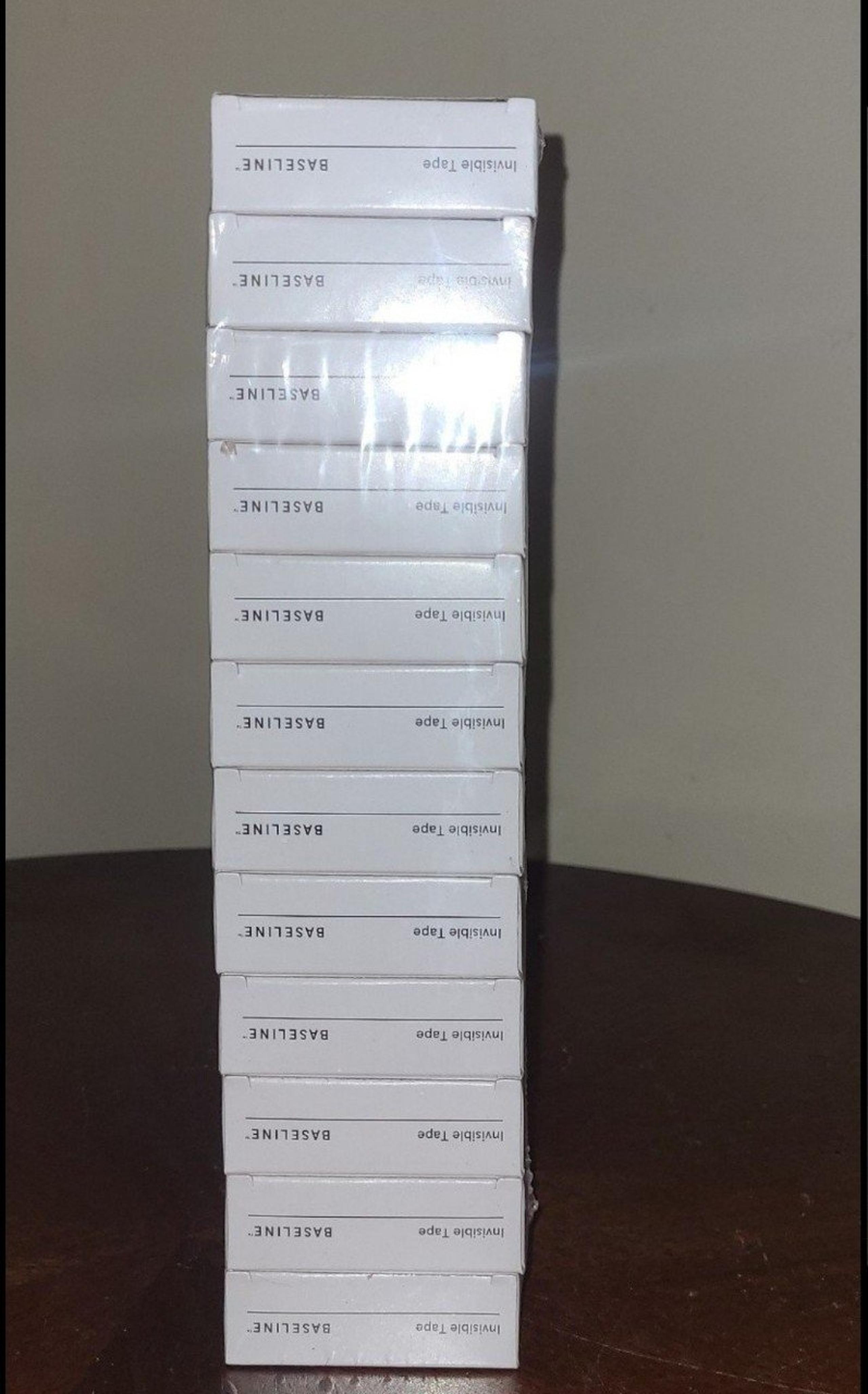 BL58408 Invisible Tape Baseline Clear 3/4” X 1,000” Each 12 Pk Sealed