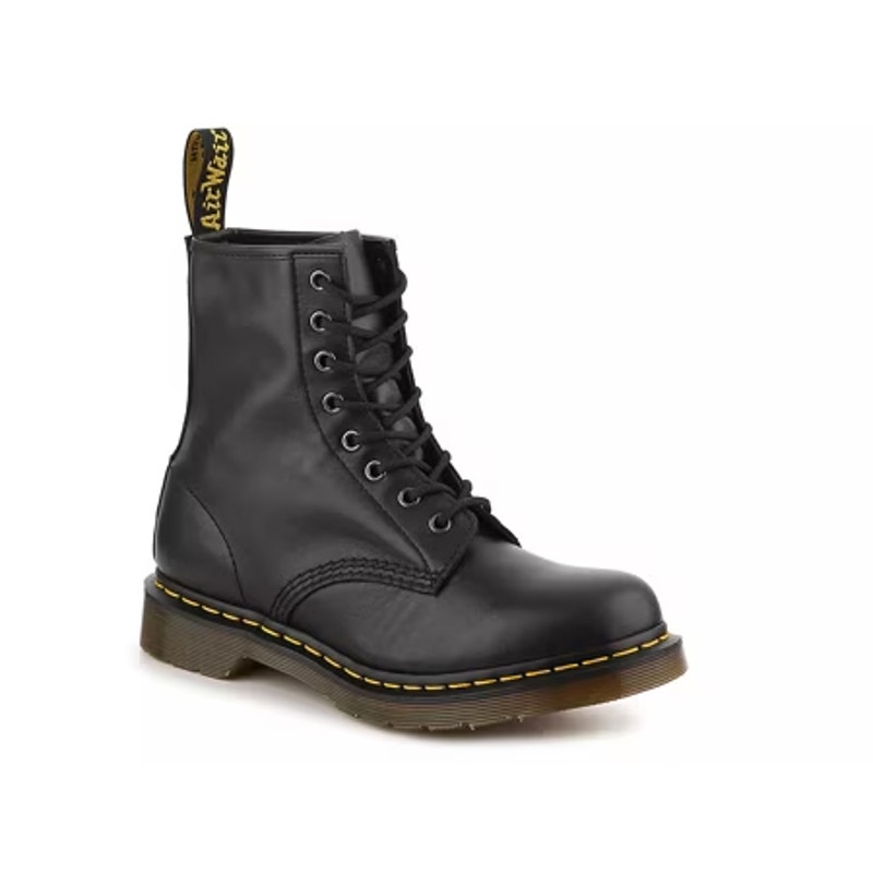 New Dr. Martens 1460 Smooth Leather Lace Up Boot Black NWT