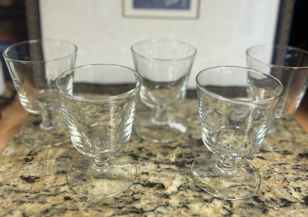 16 pieces Vintage 60s American Barware Glasses Set