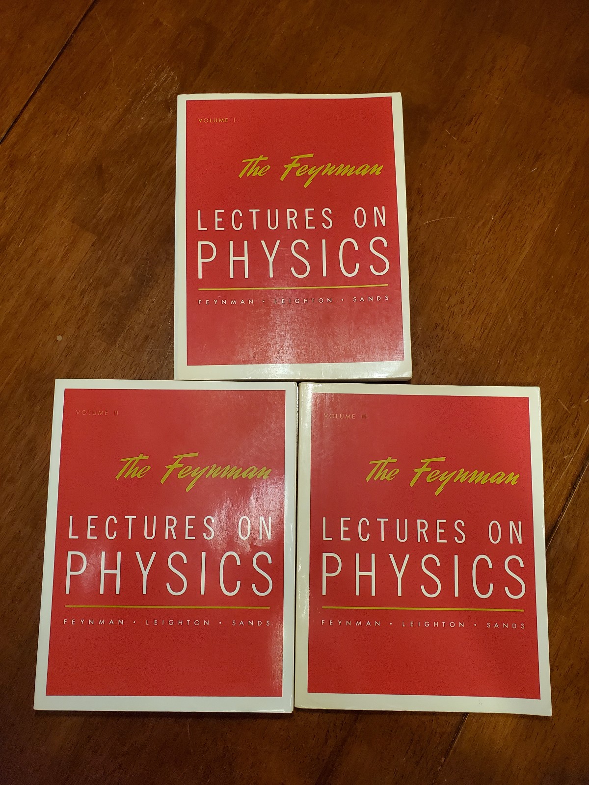 Richard Feynman Lectures on Physics Boxed Set (paperback)