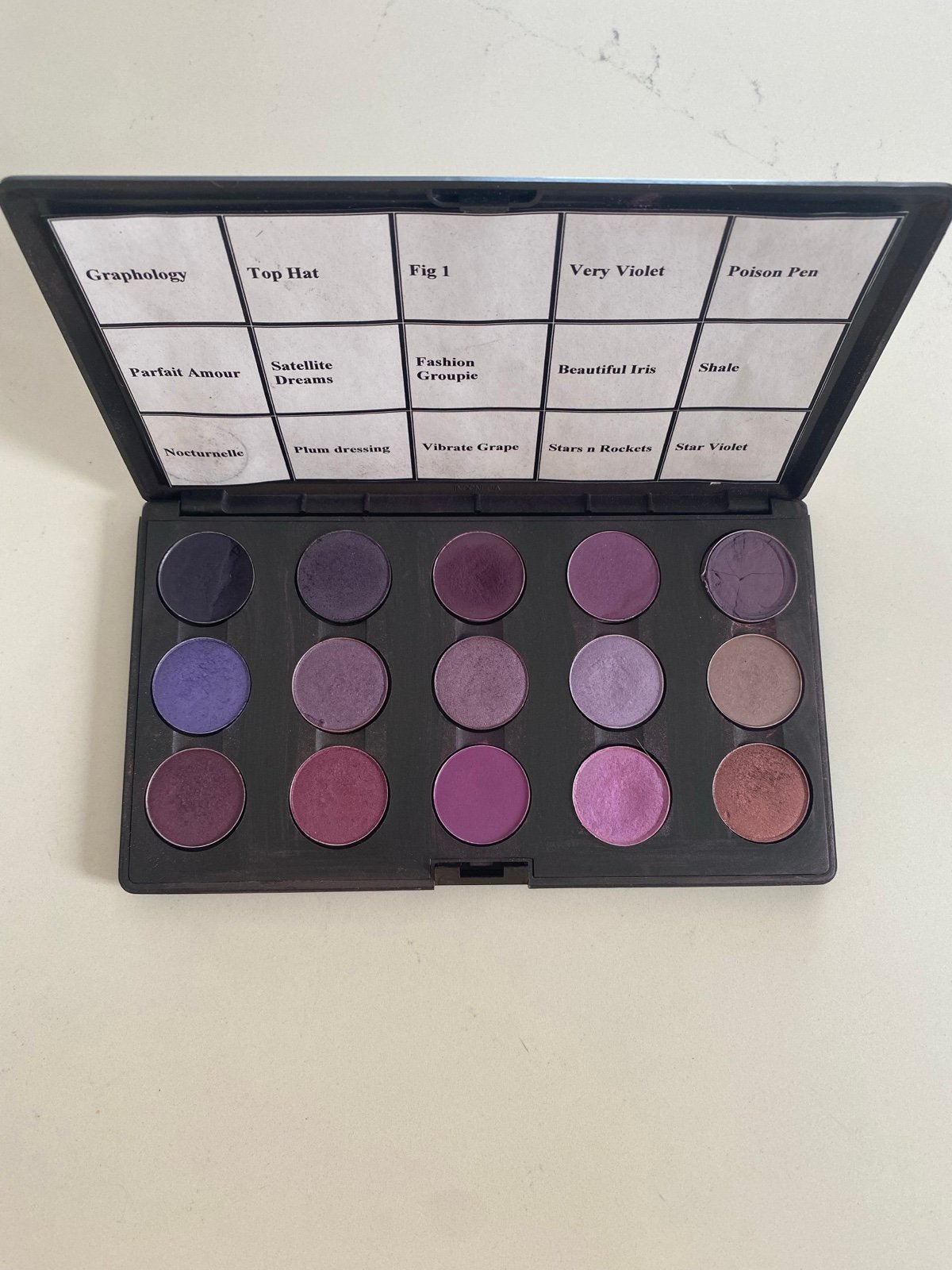 MAC Cosmetics Eyeshadow Palette Purple, Plum,limited edition,Rare, Discontinued!