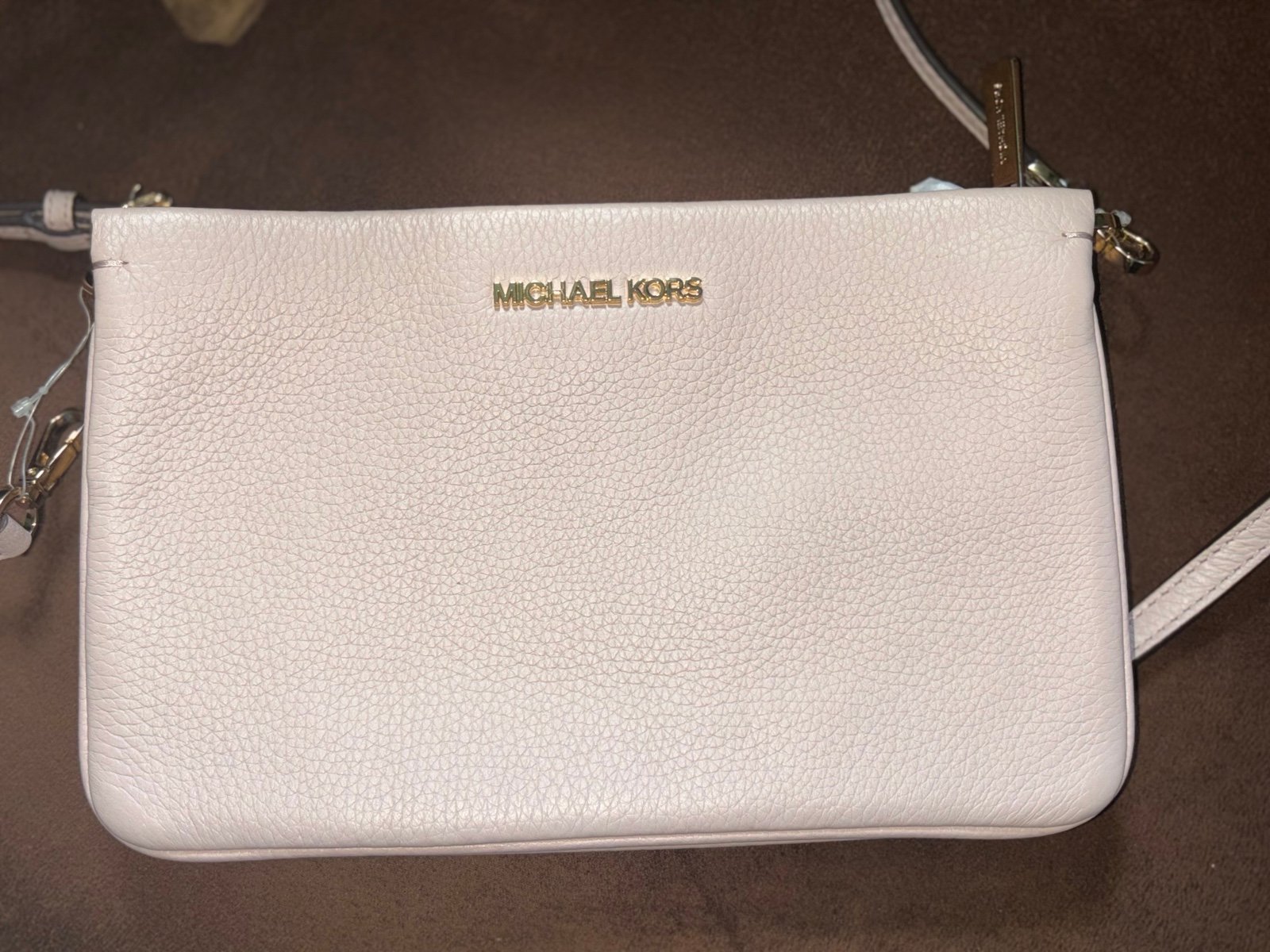 Michael Kors light pink crossbody