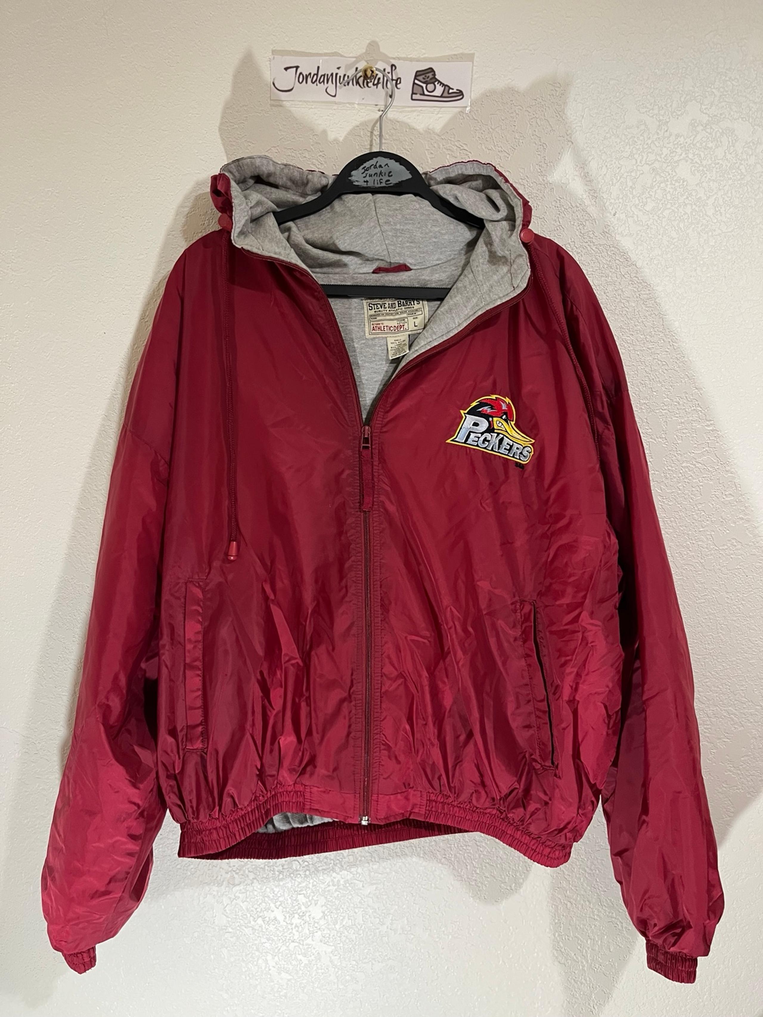 Vintage Peckers hooded jacket men’s size large Steve and Barry’s