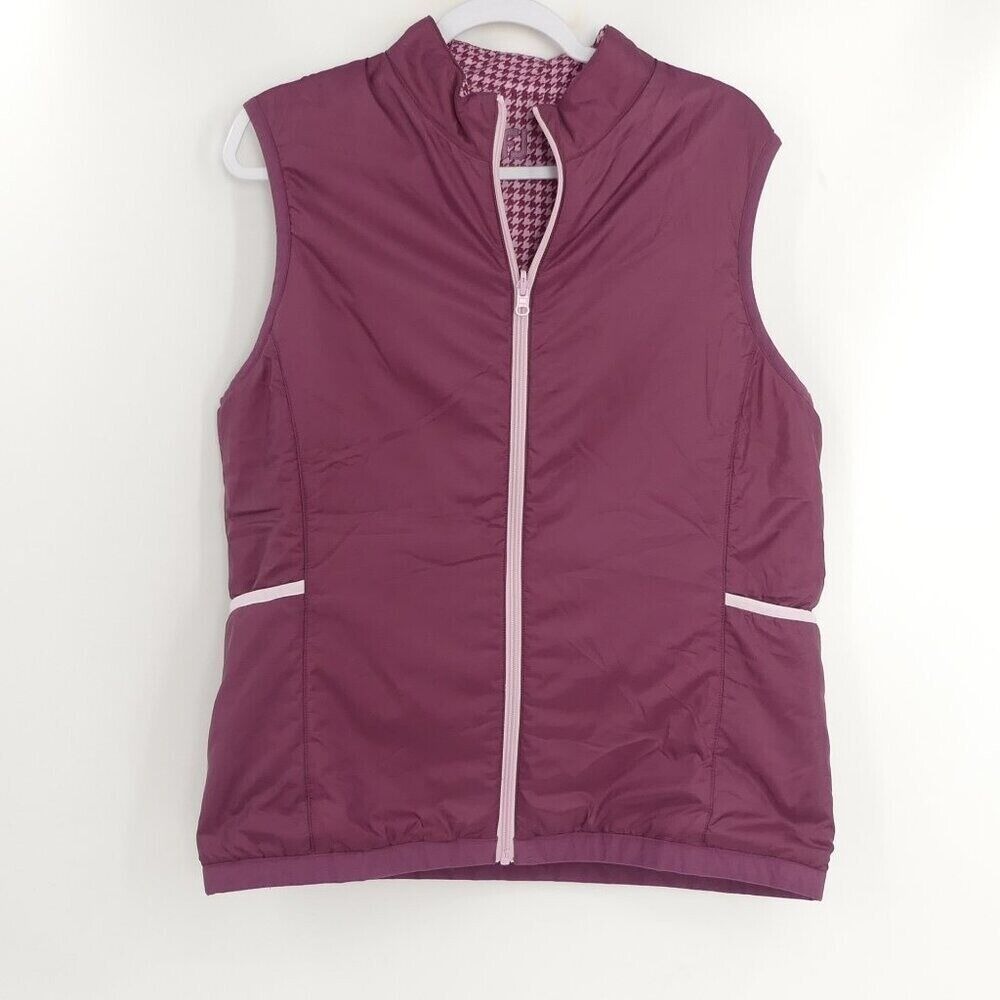 Footjoy Women's Large Reversible Full-Zip Golf Vest