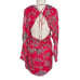 NWT DUNDAS x Revolve Zeppelin Mini Dress in Red Paisley