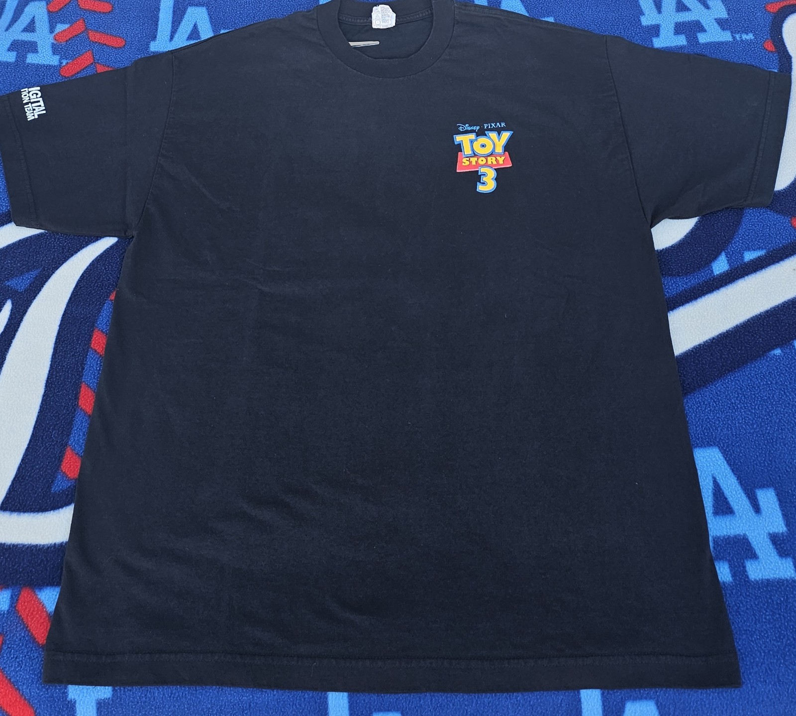 Vintage Disney Pixar Toy Story 3 Movie Promo T-shirt Size XL