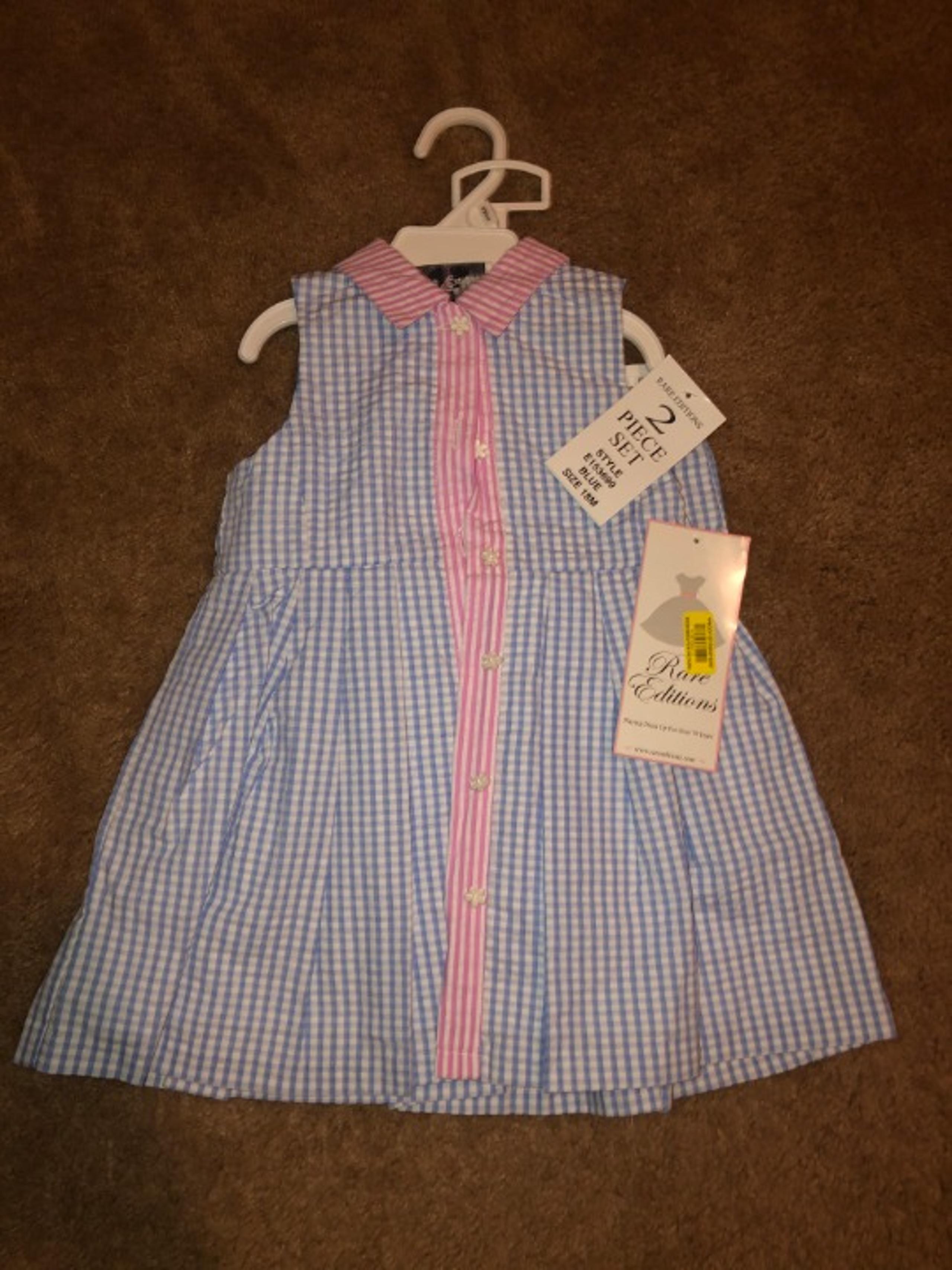 Girl's 2-Piece Dress and Underwear Set