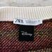 Zara x Disney Women’s Jacquard Knit Mickey Mouse Sweater Vest Fair Isle Size S