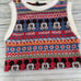 Zara x Disney Women’s Jacquard Knit Mickey Mouse Sweater Vest Fair Isle Size S